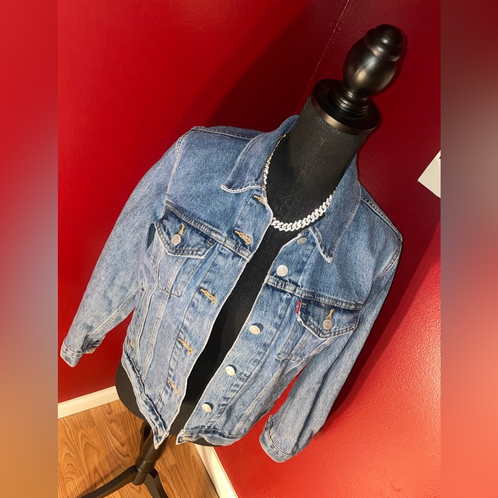 💙❤️Rare Levi Thick lined denim jacket ❤️💙